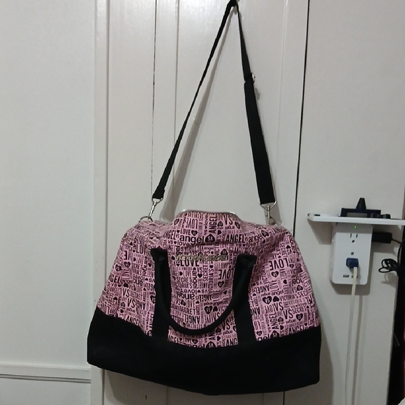 Victoria's Secret Handbags - Victoria's Secret Pink and Black Travel Bag